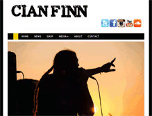 Tablet Screenshot of cianfinn.com